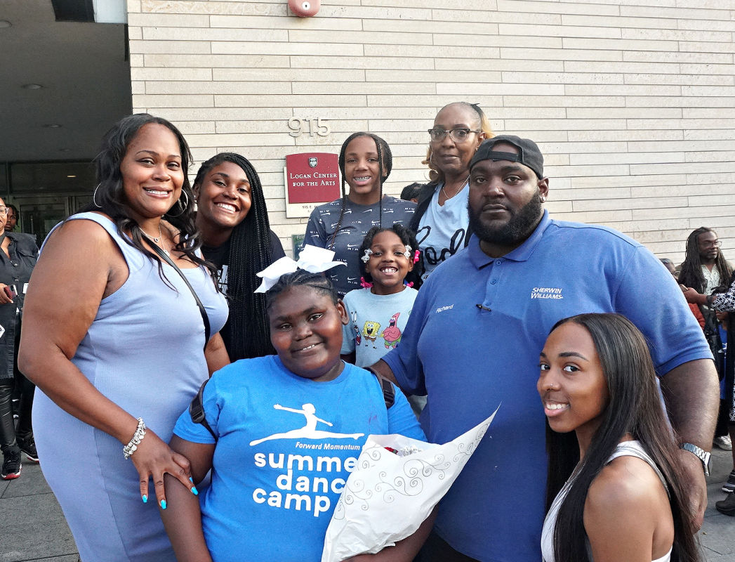 Mashanda-Richard Scott w Malia Scott. School Progs Family and Community Programs